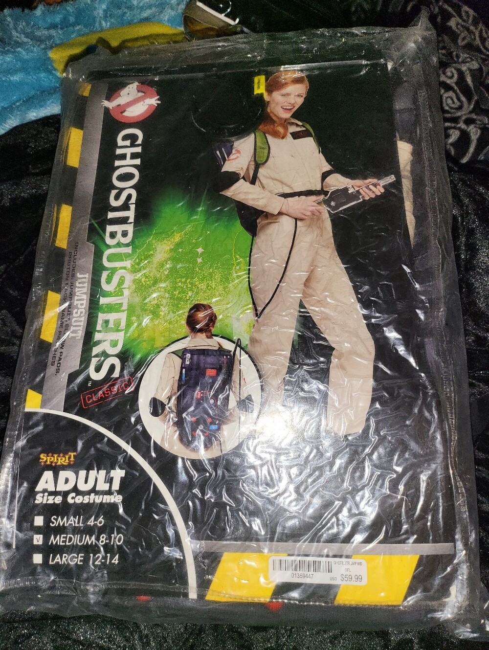Spirt halloween new sealed Ghostbusters coustume womens medComplete never opene